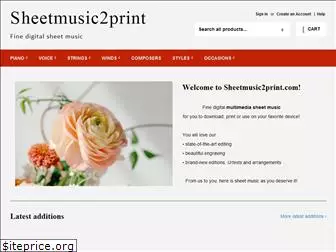 sheetmusic2print.com