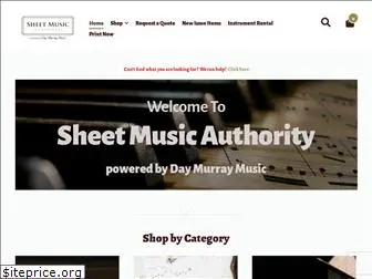 sheetmusicauthority.com