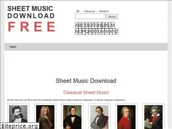 sheetmusicdownloadfree.com