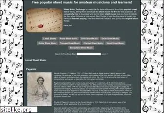 sheetmusicexchange.com