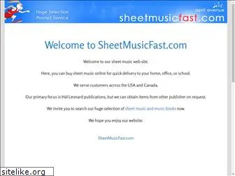 sheetmusicfast.com