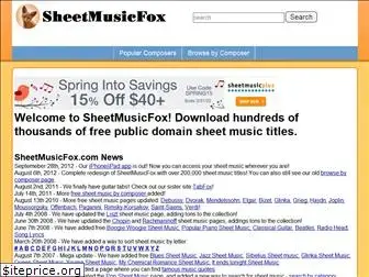 sheetmusicfox.com