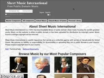 sheetmusicinternational.com