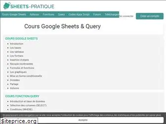 sheets-pratique.com