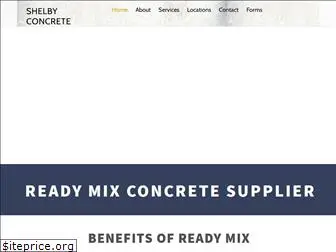 shelbyconcrete.com