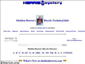 sheldonbrown.com