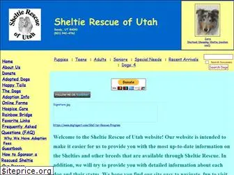 sheltierescueut.org