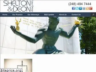 sheltondeonlaw.com