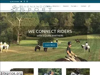 shenandoahsporthorses.com