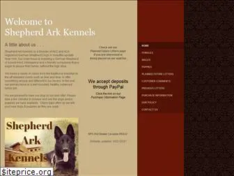 shepherdarkkennels.com