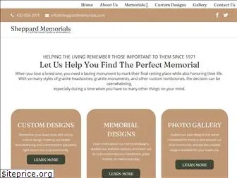 sheppardmemorials.com