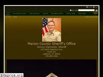 sheriffofmarionco.com