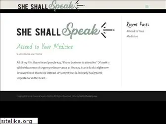 sheshallspeak.com