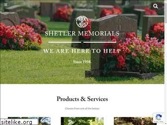 shetlermemorials.com