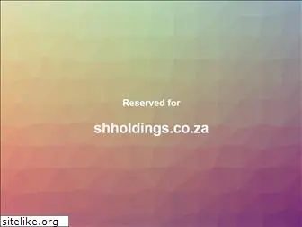 shholdings.co.za