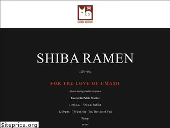 shibaramen.com