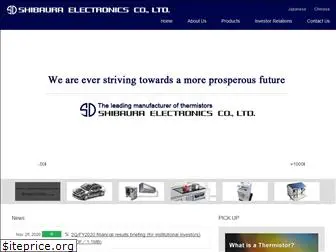 shibauraelectronics.com