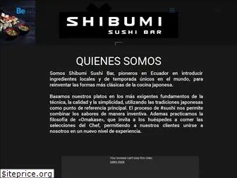 shibumisushibar.com