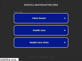 shifaclinichouston.org