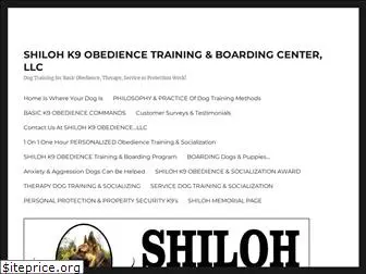 shilohk9obedience-training.com