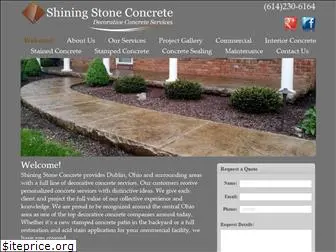 shiningstoneconcrete.com