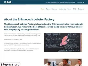 shinnecocklobsterfactory.com