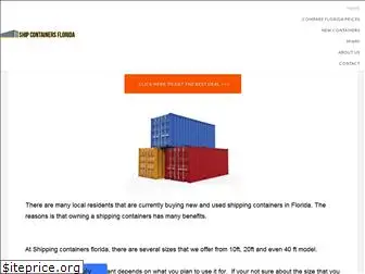 shippingcontainerflorida.com