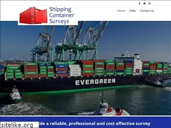 shippingcontainersurvey.com