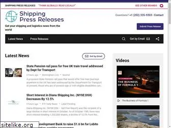 shippingpressreleases.com