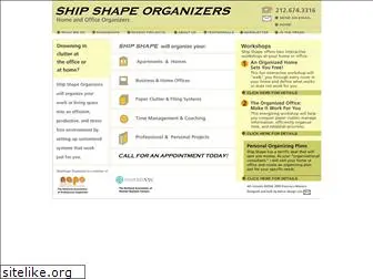 shipshapeorganizers.com