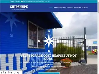 shipshapeselfstorage.com.au
