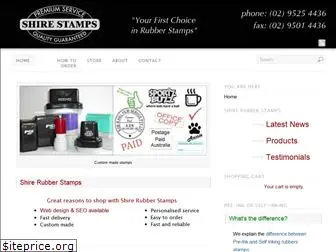 shirerubberstamps.com.au