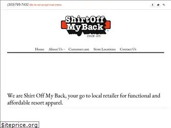 shirtoffmyback.com