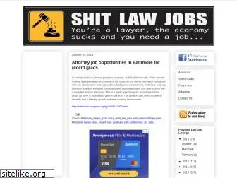 shitlawjobs.com