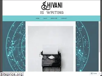 shivaniswriting.com