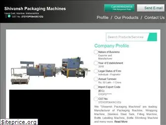 shivanshpackagingmachines.com