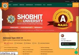 shobhituniversity.ac.in