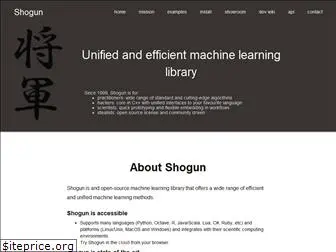 shogun-toolbox.org