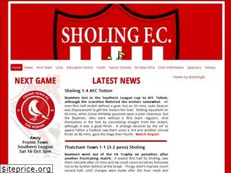 sholingfc.co.uk