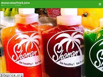 shonan-smoothie-juice.com