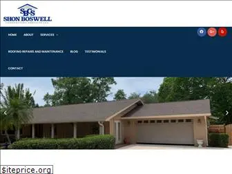 shonboswellroofing.com