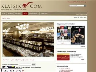 shop.klassik.com