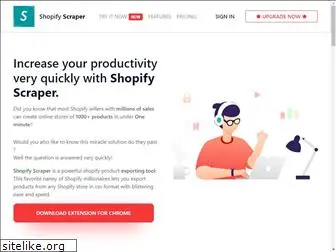 shopify-scraper.com
