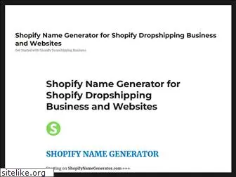 shopifynamegenerator.com