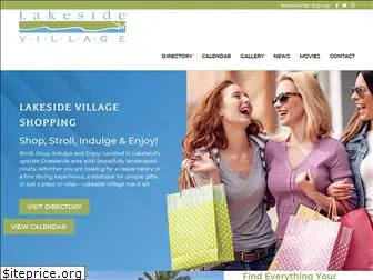 shoplakesidevillage.net