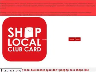 shoplocalclubcard.com