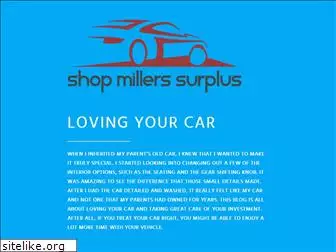 shopmillerssurplus.com