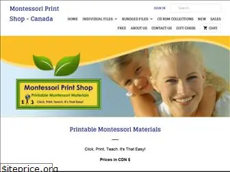 shopmontessoriprintshop.com