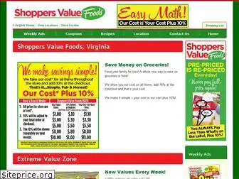 shoppersvaluefoodsva.com