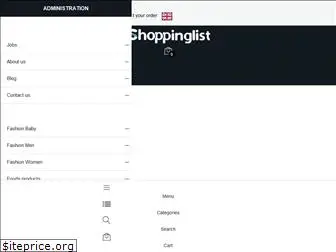 shoppinglist.cm